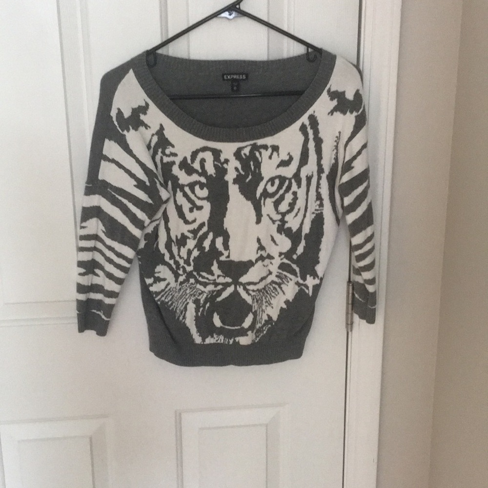 Express Tiger sweater